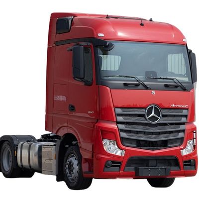 İyi bir fiyat. 2023 2024 Mercedes Benz Actros 4x2 Traktör Kamyon Başlık Rel Segmenti Ağır kamyon ESC Elektronik Dayanıklılık Kontrol Sistemi Evet çevrimiçi