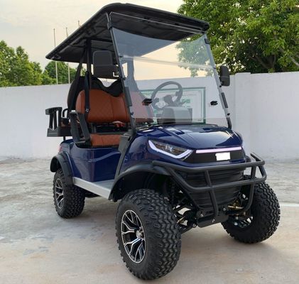 İyi bir fiyat. Özel Kalıp Elektrikli Yükseltilmiş Araba 4 Yolcu Arka Disk Frenli Çin Av Golf Arabaları çevrimiçi