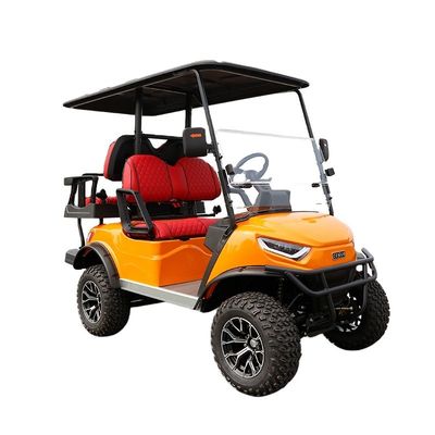 İyi bir fiyat. 4 Tekerlekli Elektrikli Kulüp Araba Golf Arabası Maksimum Hız 30-50Km/h Elektrikli Yakıt Türü Kalkartılmış 4 Yolcu çevrimiçi