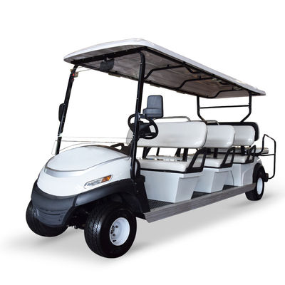 İyi bir fiyat. 8 koltuklu elektrikli golf arabası 13.7mph Hız çevrimiçi