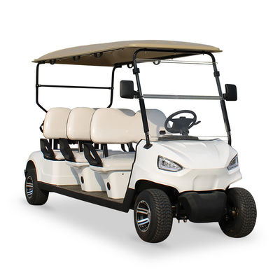 İyi bir fiyat. Lastik Boyutu 205/50-10 Lastik çapı 18.1in 460mm Güçlü 4KW AC Motor Elektrikli Golf Arabası 2024 6 Koltuklu Ulaşım Yolcusu çevrimiçi