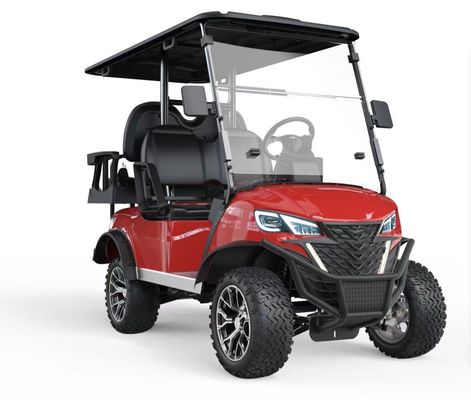 İyi bir fiyat. 4 Koltuklu Off-road Hunter Cart Yükseltilmiş tasarımlı elektrikli golf arabaları ve 70-90 km sürüş mesafesi çevrimiçi