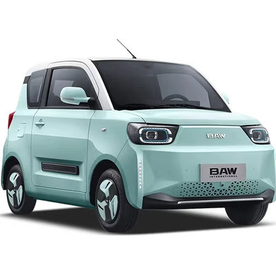 İyi bir fiyat. 120km Saf Elektrikli Beiqi Baw Yuanbao Pony 4 Koltuklu Mini Ev Yetişkinler için Enerji Araçları Akıllı RHD Elektrikli Araba Tekerlek tabanı 2050 çevrimiçi