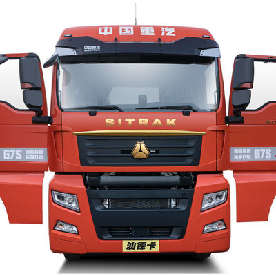 İyi bir fiyat. 10 Lastik ABS SinoTRUK SITRAK G7S Ağır Kamyon Lüks Sürüm 540HP 6x4 CNG Traktörü ve Ağır Güçlü Kamyon çevrimiçi