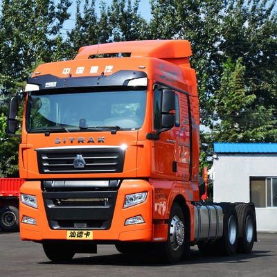 İyi bir fiyat. El Pencere Ulusal Ağır Güçlü Kamyon SITRAK C9H C7h G7 800hp Sitrak Traktör Kamyon 6X4 4x2 10 AMT Otomatik Traktör çevrimiçi