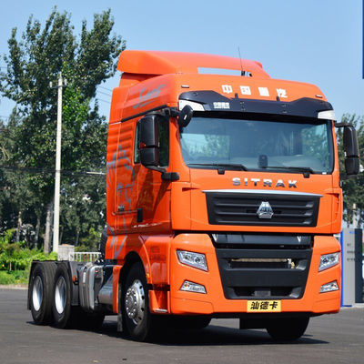 İyi bir fiyat. Sinotruk SITRAK C7h G7 Traktör Kamyon 6x4 4x2 Başı Uesd Pakistan'da CNG Kamera Metal Cummins 7585*2496*3745MM Yarım sıra çevrimiçi