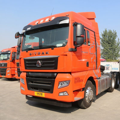 İyi bir fiyat. Cummins Motor 2024 Sitrak G7 Ağır Kamyon 6*4 Sol El Sürüş 6x4 Euro V 430HP 0km Performans için Kullanılmış Traktör Kamyon çevrimiçi