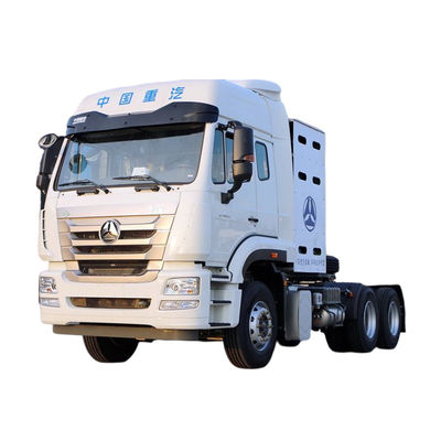 İyi bir fiyat. 430HP 6X4 HOWO CNG/LNG Traktör Kamyon Gaz Traktör Başı Liman Taşımacılığı için ABS Antilock Fren Sistemi Güvenli çevrimiçi