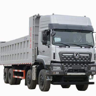 İyi bir fiyat. 8x4 Çöp Kamyonları 8.2m Çöp Kamyonları 560hp DongFeng Motor Kapasitesi 8L Klima Kılavuzu çevrimiçi