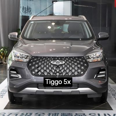 İyi bir fiyat. Chery Tiggo 5x Petrol Gaz Küçük SUV Araç 1.5L El CVT 175km/h 120hp Yakıt Benzin TPMS Lastik Basıncı İzleme Sistemi Araba çevrimiçi